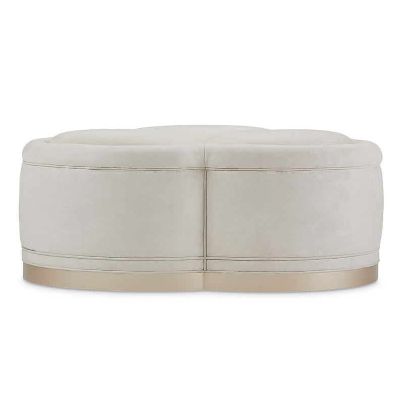 Malibu Crest - Cocktail Ottoman - Chardonnay - R&R Furniture Gallery (Fountain Valley, CA)