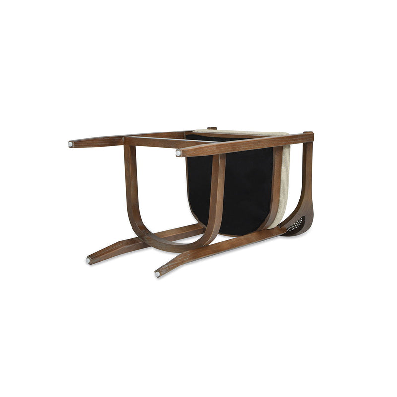 Americana - Mid-Century Modern Cane Back Counter Stool - R&R Furniture Gallery (Fountain Valley, CA)