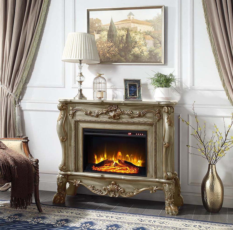 Dresden - Fireplace - R&R Furniture Gallery (Fountain Valley, CA)