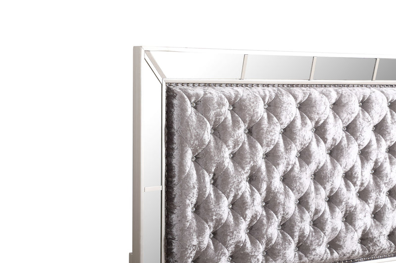 Stylish Contemporary Bed With Minimalist Design - R&R Furniture Gallery (Fountain Valley, CA)