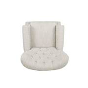 Welch contemporary tufted pushback recliner by Noble House, featuring plush upholstery and a sleek modern design.
