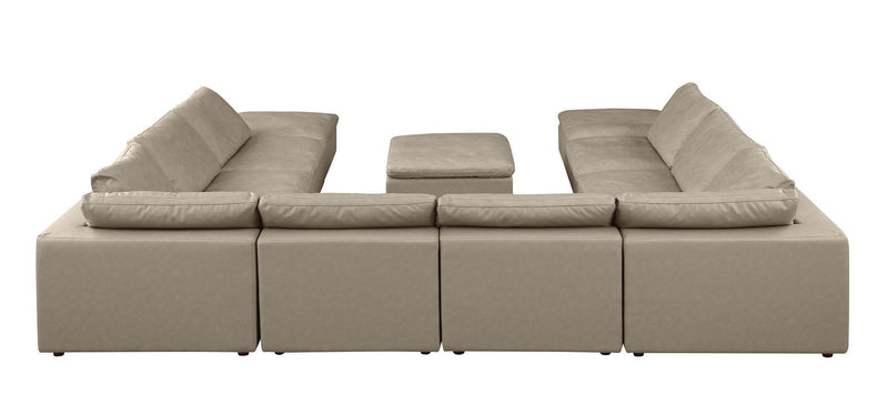 1100 - Top-Grain Italian Leather 11-Piece Sectional With Chaise