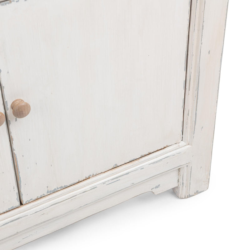 Classic Home Winford 3 Drawer 6 Door Buffet Cabinet with wooden finish and spacious storage for dining or living rooms.