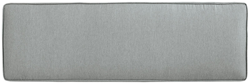 Elite Park - Bench With Cushion - Gray - R&R Furniture Gallery (Fountain Valley, CA)