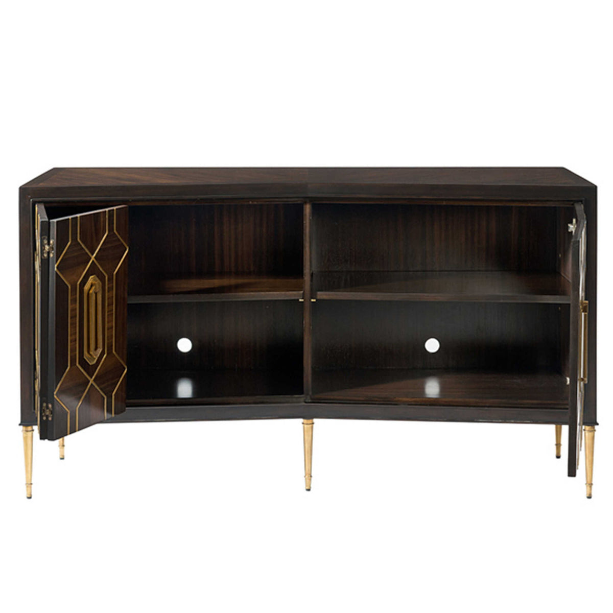 Put A Hex On You - Cabinet - Brown / Gold