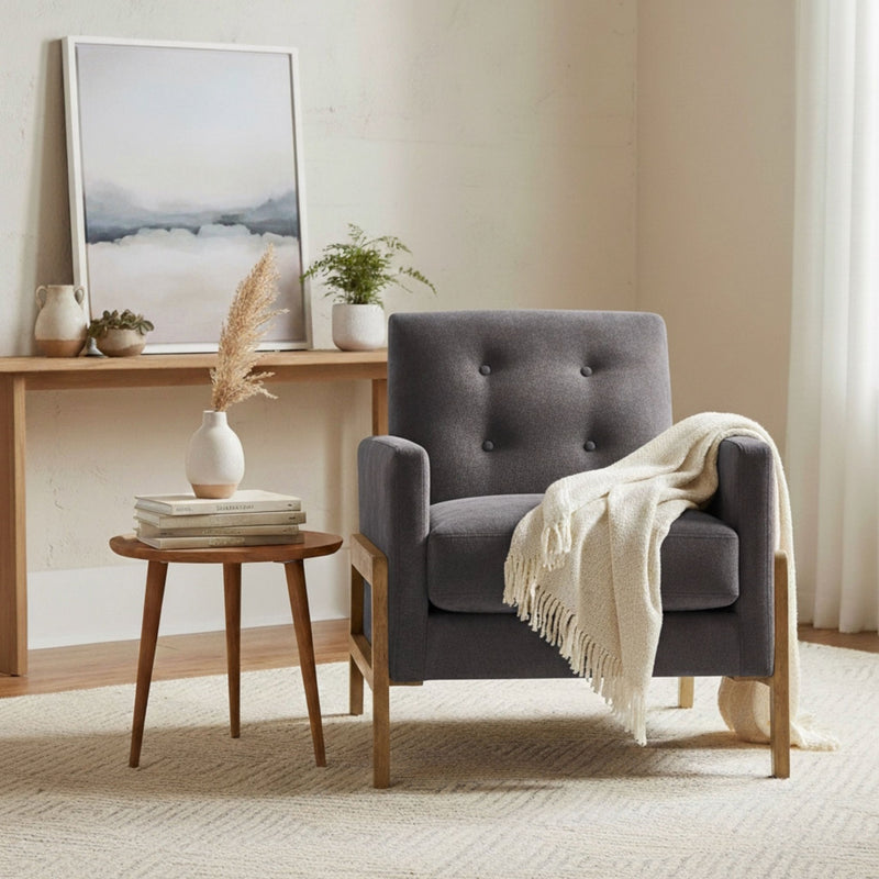 Matson - Tufted Back Accent Chair - R&R Furniture Gallery (Fountain Valley, CA)