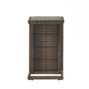 Bucharest - End Table C Shaped Side Table Rattan - Brown - R&R Furniture Gallery (Fountain Valley, CA)