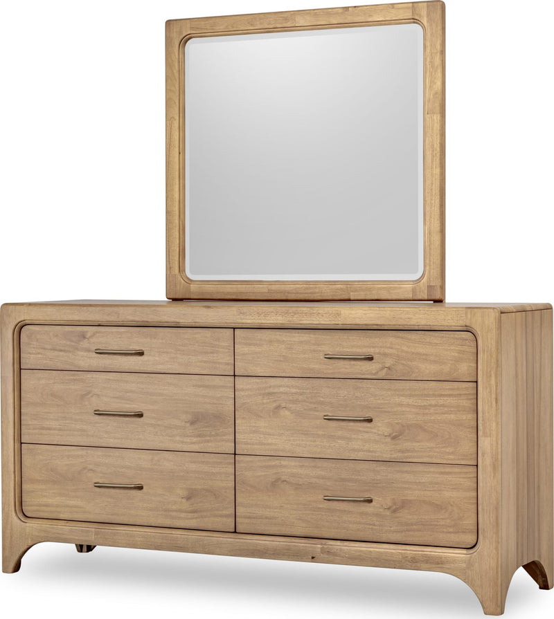 Brentwood Drs Mirror - Brioche