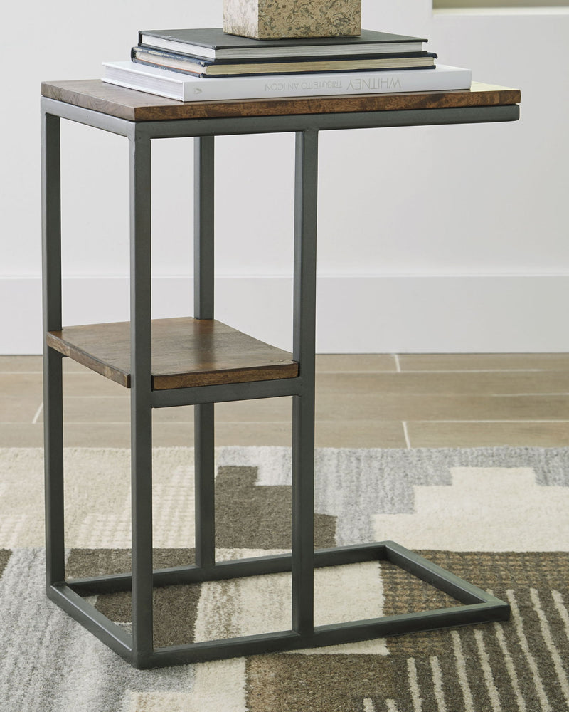Forestmin - Accent Table - Natural / Black - R&R Furniture Gallery (Fountain Valley, CA)
