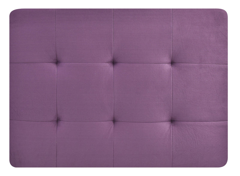 Contemporary upholstered ottoman by Glory Furniture with plush fabric and sleek design, perfect for modern living spaces.