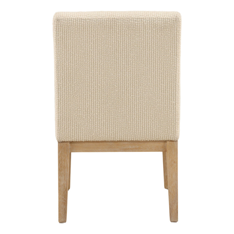 Jalen - Dining Chair (Set of 2) - Cream And Light Natural