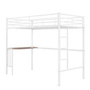 Bunk Bed With Desk, Ladder And Quality Slats For Bedroom - R&R Furniture Gallery (Fountain Valley, CA)
