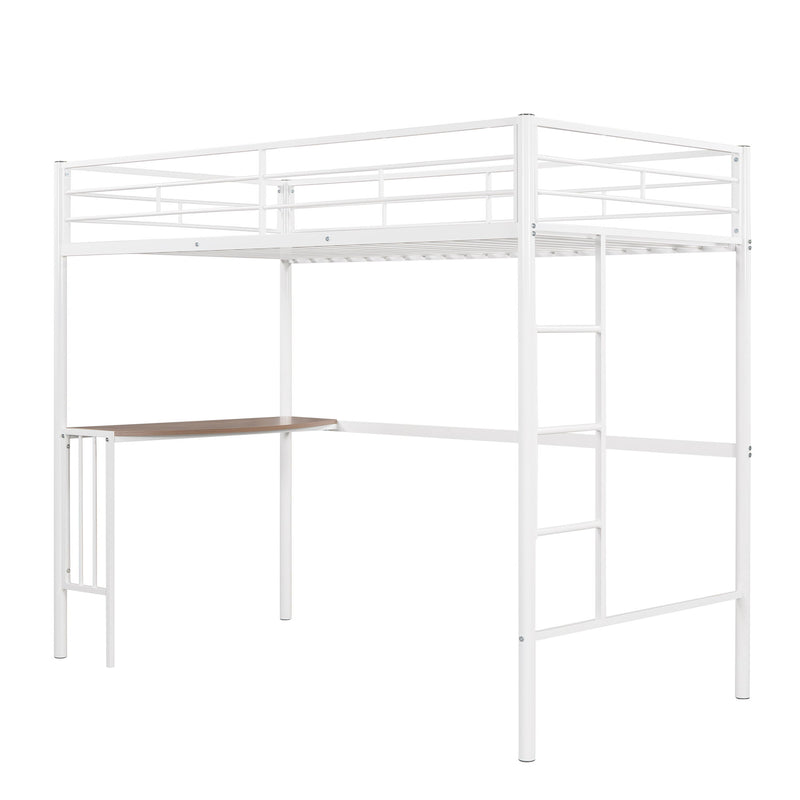 Bunk Bed With Desk, Ladder And Quality Slats For Bedroom - R&R Furniture Gallery (Fountain Valley, CA)