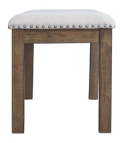 Moriville - Upholstered Bench - Beige - R&R Furniture Gallery (Fountain Valley, CA)