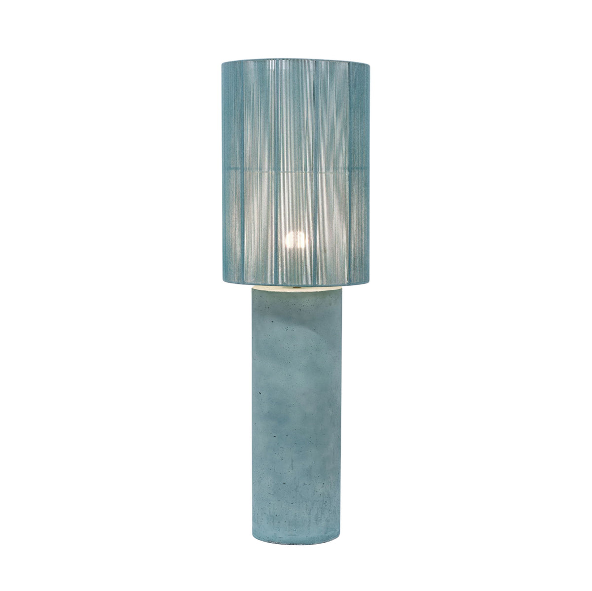 TOV Furniture Mondada concrete floor lamp with cylindrical base and minimalist design, ideal for modern living spaces
