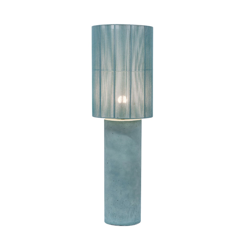 TOV Furniture Mondada concrete floor lamp with cylindrical base and minimalist design, ideal for modern living spaces