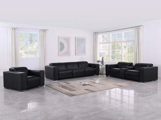 1208 - Modular Leather Set With 5 Power Recliners & Power Headrests - R&R Furniture Gallery (Fountain Valley, CA)