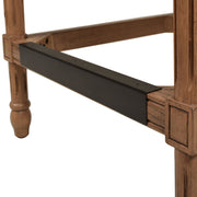 Triomphe - Rattan Wicker High Back Armless Counter Bar Stool - R&R Furniture Gallery (Fountain Valley, CA)