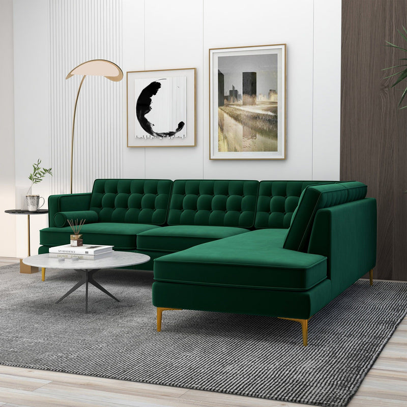 Brooke - Modern Design Sectional Sofa - R&R Furniture Gallery (Fountain Valley, CA)