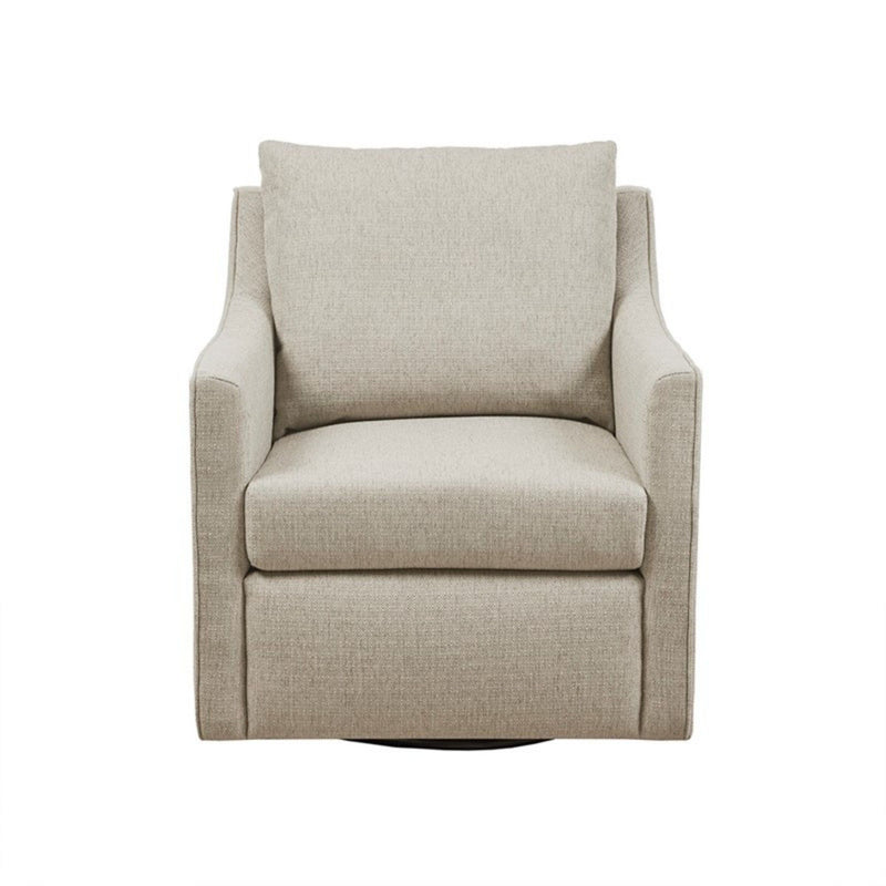 Bedford - Swivel Armchair - Natural - R&R Furniture Gallery (Fountain Valley, CA)