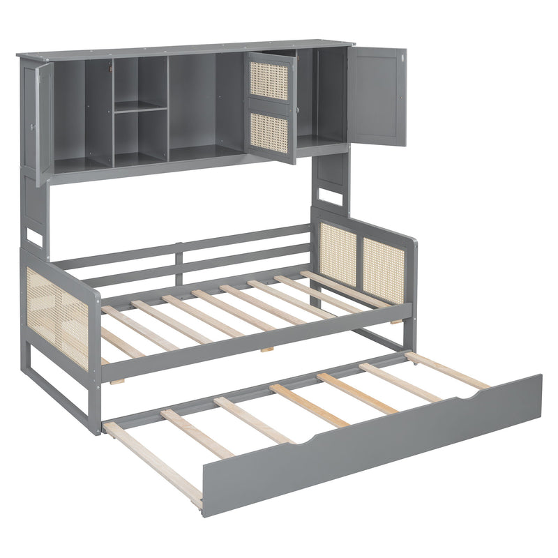 Daybed And All In One Cabinet And Shelf - R&R Furniture Gallery (Fountain Valley, CA)