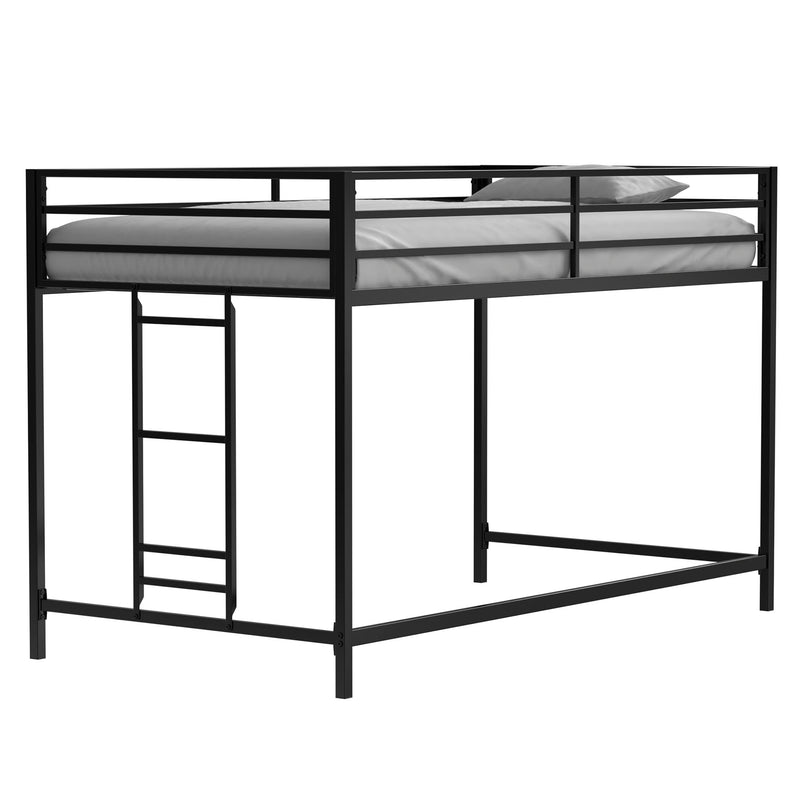 Adam - Twin Loft Bunk - Black - R&R Furniture Gallery (Fountain Valley, CA)