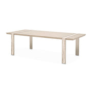 Lotus Bay - Wide Rectangular Dining Table - Sand - R&R Furniture Gallery (Fountain Valley, CA)