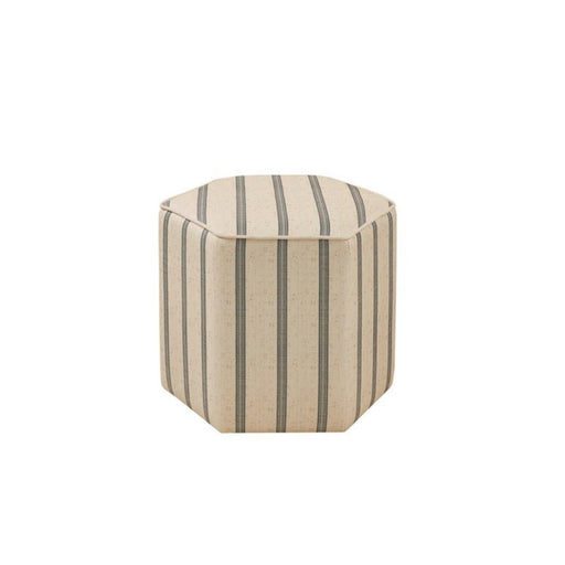 Accent Ottoman Printed Stripe - R&R Furniture Gallery (Fountain Valley, CA)