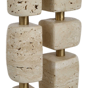The Conversation - Sculpture - Beige