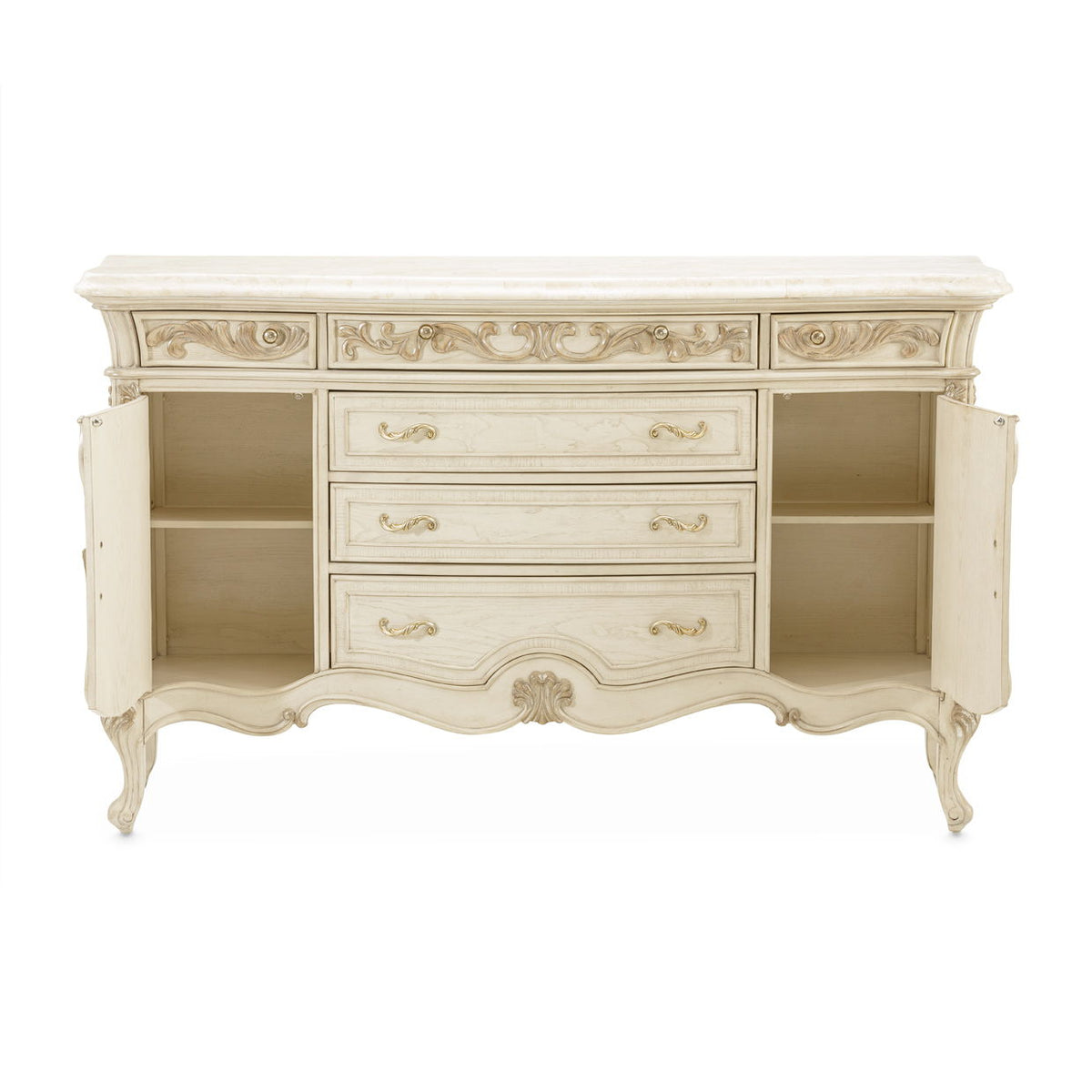 Platine de Royale - Sideboard - Champagne - R&R Furniture Gallery (Fountain Valley, CA)