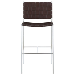 Langton - Upholstered Bar Chair - Brown