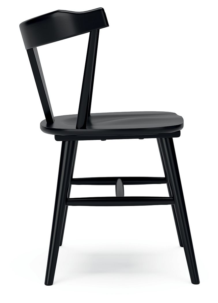 Gretlynn - Dining Room Side Chair (Set of 2) - Black - R&R Furniture Gallery (Fountain Valley, CA)