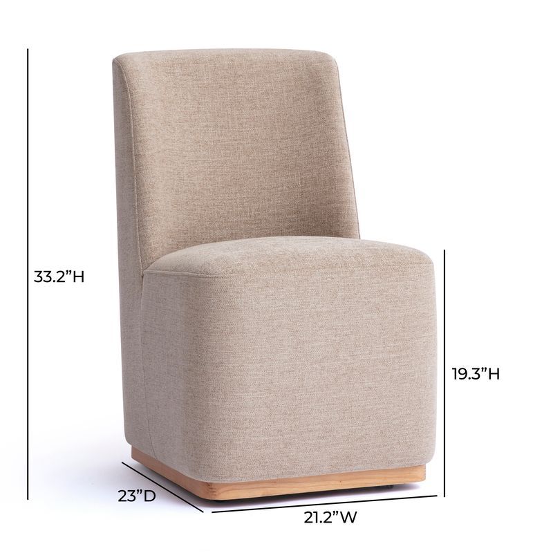 Melissa - Rolling Dining Chair - R&R Furniture Gallery (Fountain Valley, CA)