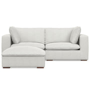Jasmine handcrafted sofa and ottoman set by Simpli-Home, stylish 2-piece living room furniture with plush cushions and modern design