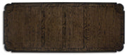 Maylee - Dining Extension Table - Dark Brown - R&R Furniture Gallery (Fountain Valley, CA)