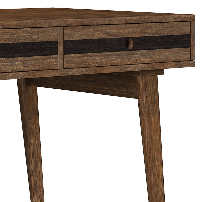 Clarkson - Desk - Rustic Natural Aged Brown - R&R Furniture Gallery (Fountain Valley, CA)