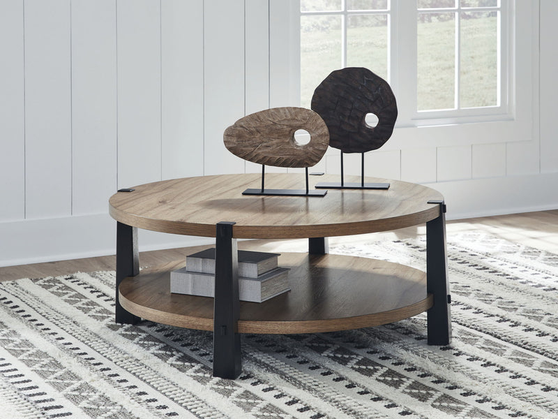 Ridgester - Round Table - R&R Furniture Gallery (Fountain Valley, CA)