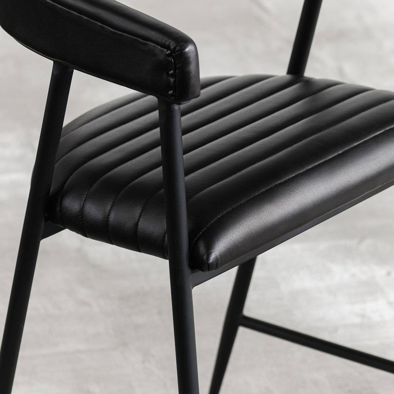 Preston - Counter Stool - Midnight Raven - R&R Furniture Gallery (Fountain Valley, CA)