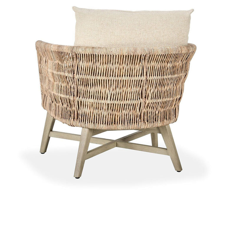 Collins - Outdoor Accent Chair - Natural / Sand - R&R Furniture Gallery (Fountain Valley, CA)