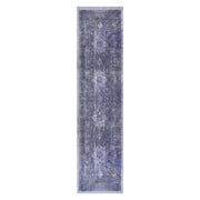 Maval - 2'6'' X 10' Washable Runner Rug - Anthracite - R&R Furniture Gallery (Fountain Valley, CA)