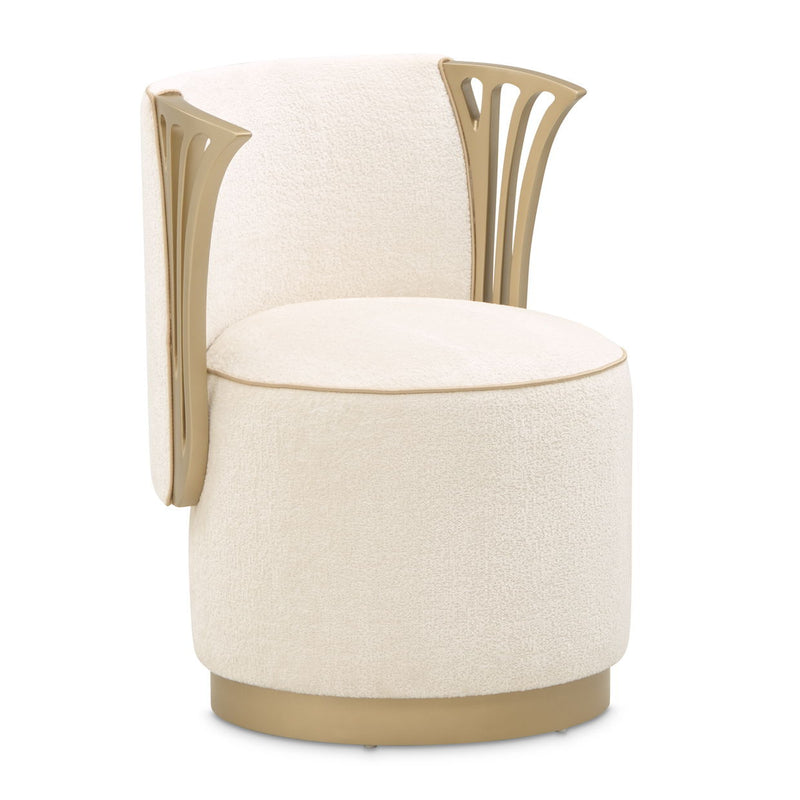 La Terrazza - Vanity Chair - Creamy Pearl - R&R Furniture Gallery (Fountain Valley, CA)