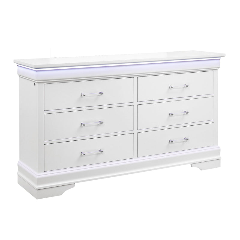 Charlston - Dresser With LED - R&R Furniture Gallery (Fountain Valley, CA)