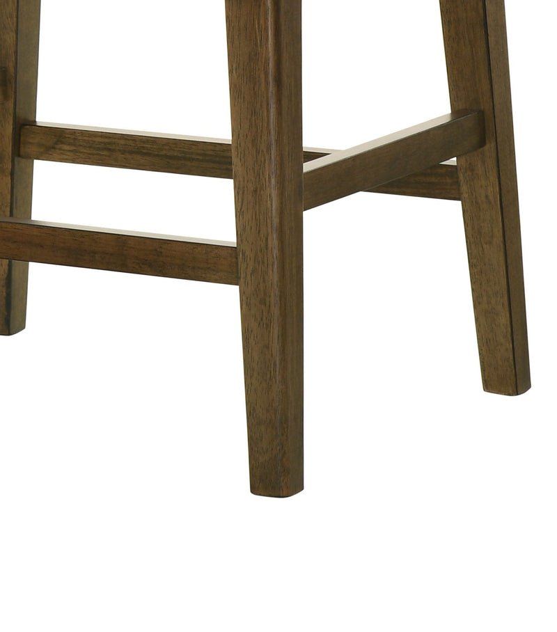 Sasha - 17" Counter Height Stool With Upholstered Seat - R&R Furniture Gallery (Fountain Valley, CA)