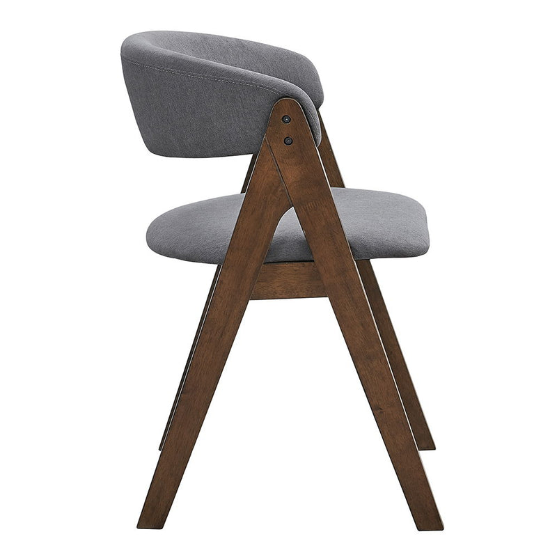 Keiki - Side Chair (Set of 2) - Walnut - R&R Furniture Gallery (Fountain Valley, CA)