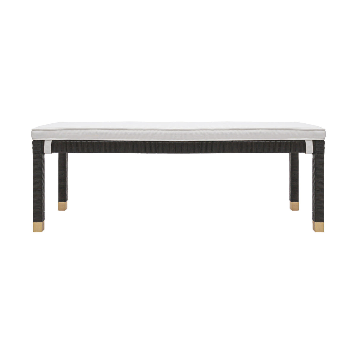 Amara - Woven Rattan Bench - R&R Furniture Gallery (Fountain Valley, CA)