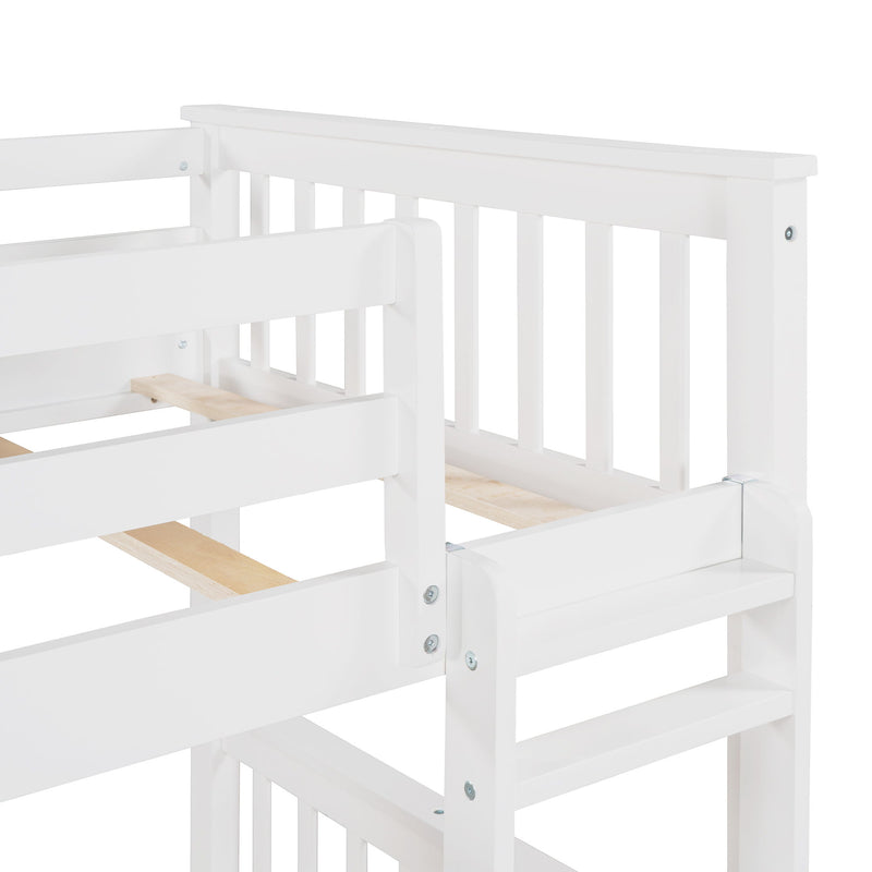 Bunk Bed With Ladders And 2 Storage Drawers - R&R Furniture Gallery (Fountain Valley, CA)