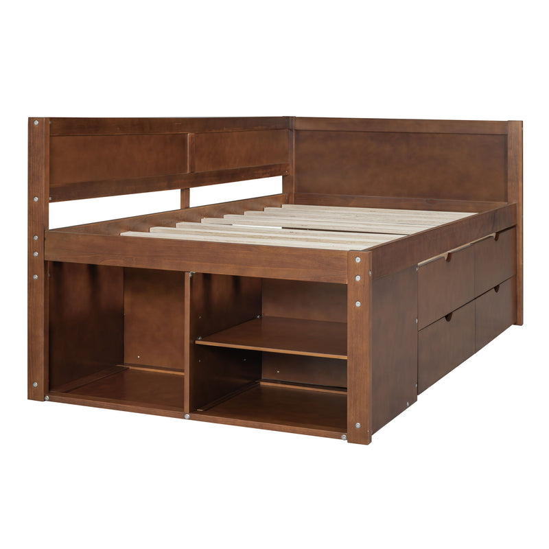 Daybed With Drawers And Shelves - R&R Furniture Gallery (Fountain Valley, CA)
