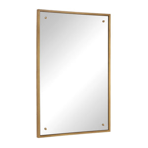 Rectangular Mirror - Gold Leaf