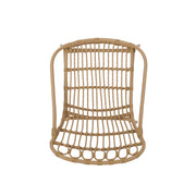 Noble House Monsoon outdoor accent chair with open weave design, stylish and comfortable for patio or garden seating.
