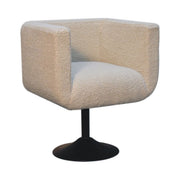 Swivel Chair - Cream - R&R Furniture Gallery (Fountain Valley, CA)